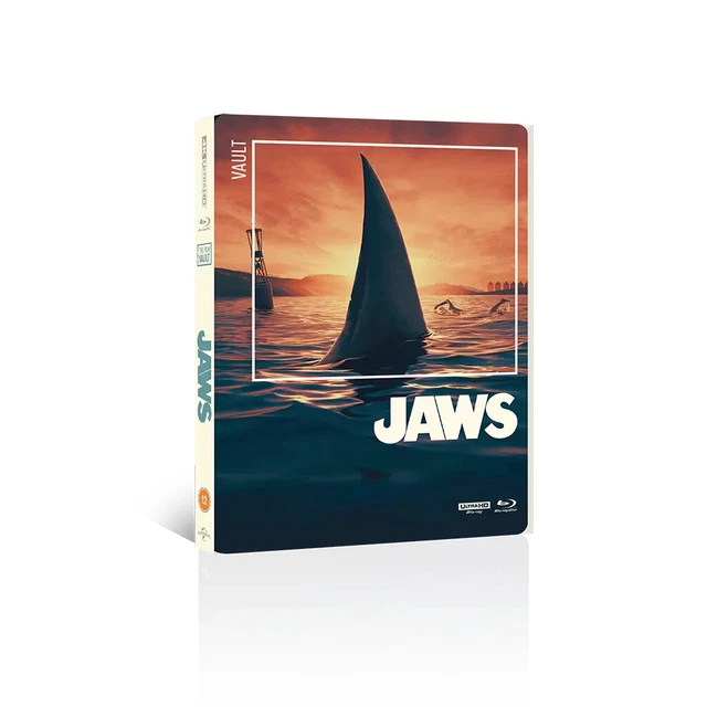 Jaws The Film Vault Range Limited Edition 4k Blu Ray Steelbook Vice 