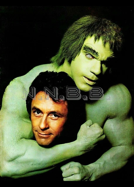 BILL BIXBY AND Lou Ferrigno The Incredible Hulk 10 X 8 Publicity Photo ...