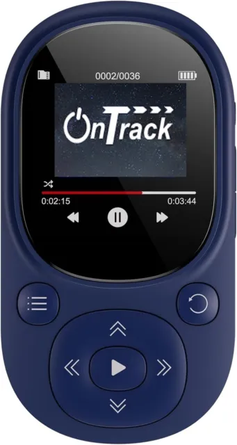 OnTrack Pact Clip Mp3 Player 64GB Interner Speicher - SD Kartenschlitz,Bluetooth