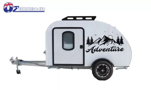 Teardrop Camper Caravan Rv Campervan - Oz Canopies & 4X4