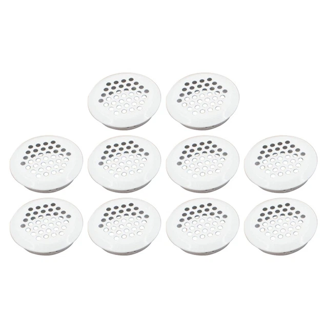 COPERTURA VENTILAZIONE GRIGLIA Rotonda In Acciaio Inox 304, Uscita - Foto 8