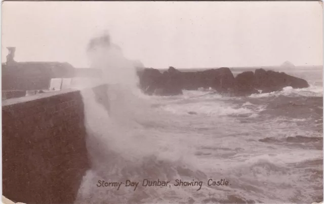 Stormy Day Showing Castle, DUNBAR, East Lothian