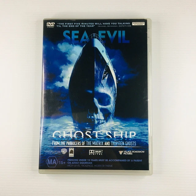 Ghost Ship (DVD 2002) Good Condition, Horror Movie Film, Region 4, Free Postage
