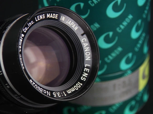 Objectif Canon 35mm F/2.8 M39 (Leica Screw Mount) - Très Bon état Optique