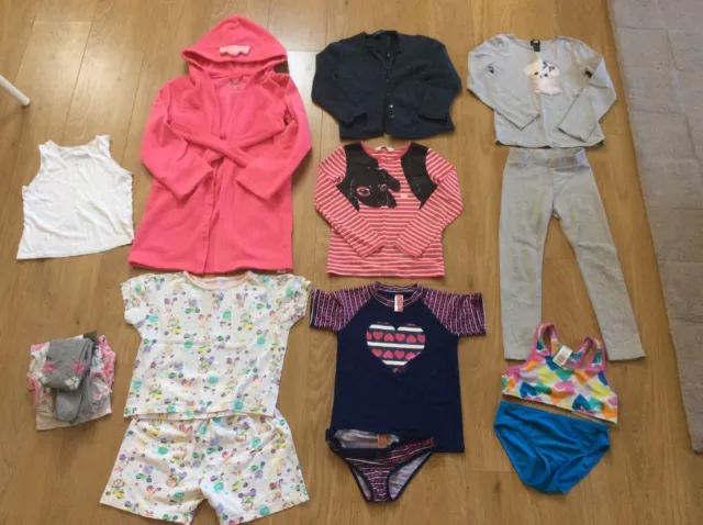 Girls clothes bundle Age 6 Oshkosh H&M M&S Seeds