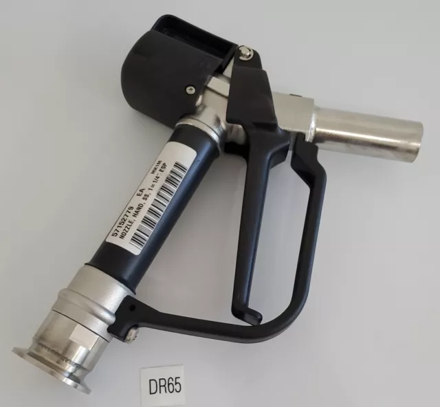 *NEW* Lutz 0204-377 SS Hand Nozzle 1-1/4" BSP w/ Swivel EPDM PURE + Warranty!