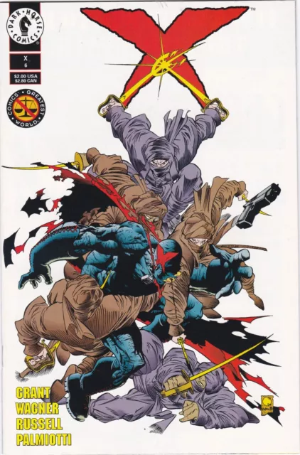 X #6: Dark Horse Comics  (1994)  VF/NM  9.0