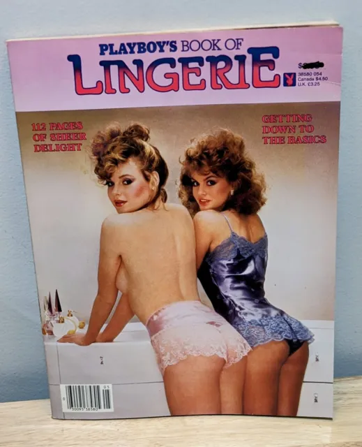 Vintage 1984 Playboy's Book of Lingerie 1984 Special 1st Issue Magazine