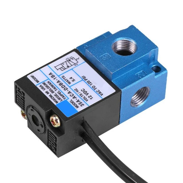 Elettrovalvola Solenoide 3 Porte 12V Per Controllo Boost Turbo - 5.4W Lega Alluminio - Foto 3