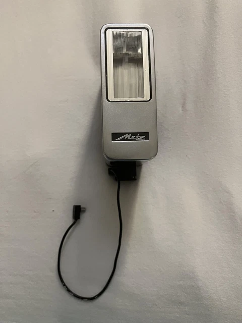 Metz Mecablitz 171 Camera Flash With Card, Made In West Germany