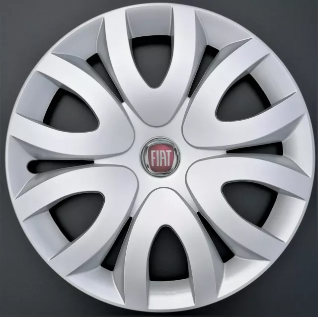 Set of 4x15 inch Wheel Trims to fit Fiat Bravo,Doblo,Punto,Multipla