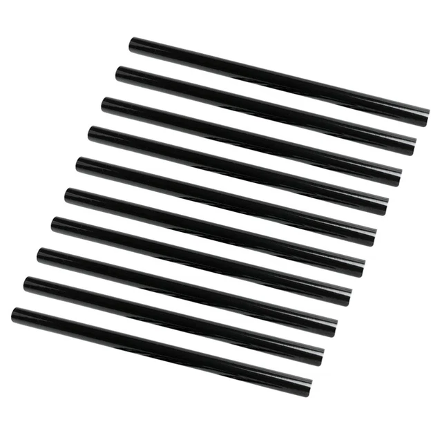 10pcs Hot Glue bâtons de colle à fonte chaude noir