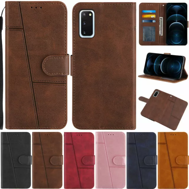 Deluxe Wallet Leather Flip Case Cover For Xiaomi Redmi 10A 12C A2 Note 12 12 Pro