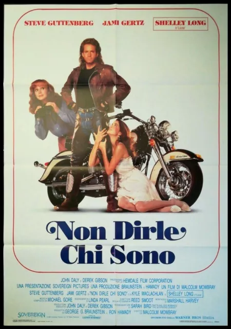 NON DIRLE CHI SONO Manifesto 2F Poster Originale Cinema GUTTEMBERG  HARLEY DAVIS