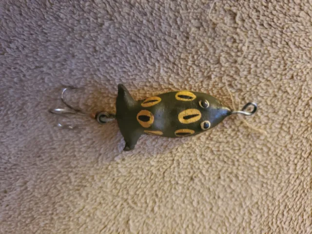 Vintage Rubber Frog Fishing Lure FOR SALE! - PicClick