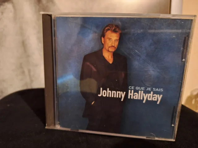 CE QUE JE SAIS (1998) - Johnny Hallyday - CD album - Bon état