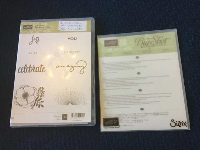 Stampin up - Amazing You Stempelset, Koordinationsstanzset