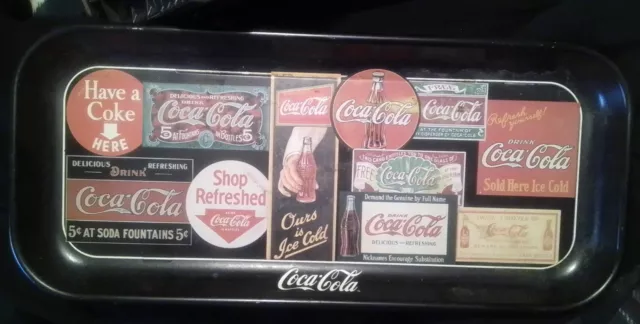 Coca-Cola Metal Serving Tray Sign Art Collectible USA Coke Vintage Advertising