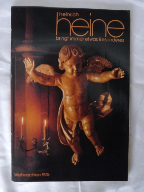 Auflösung:Fundzustand-Original alter Heine-Versandkatalog--9/75-Vintage-Selten