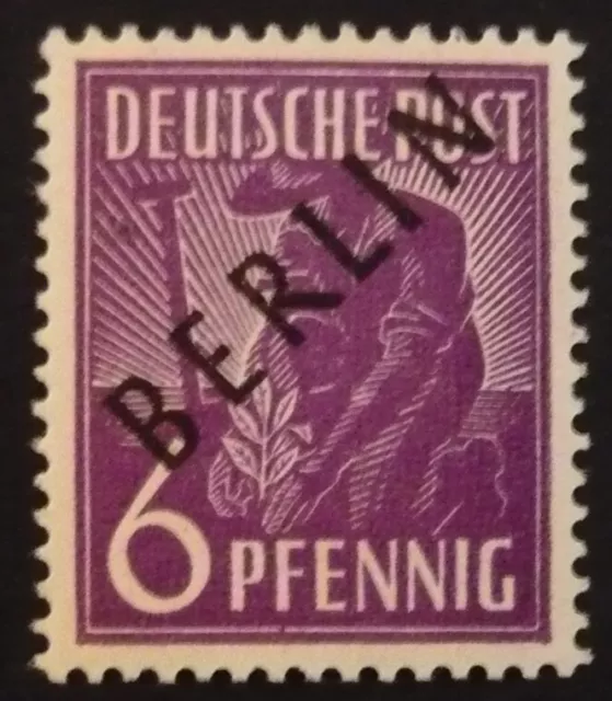 Berlin MiNr. 2 x dickes Papier postfrisch MNH BPP-tiefstgeprüft tadellos!!!