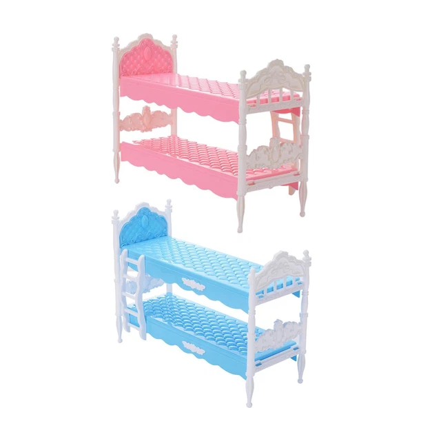 1:12 Maison De Poupée En Bois Meubles Miniatures Décor Lit