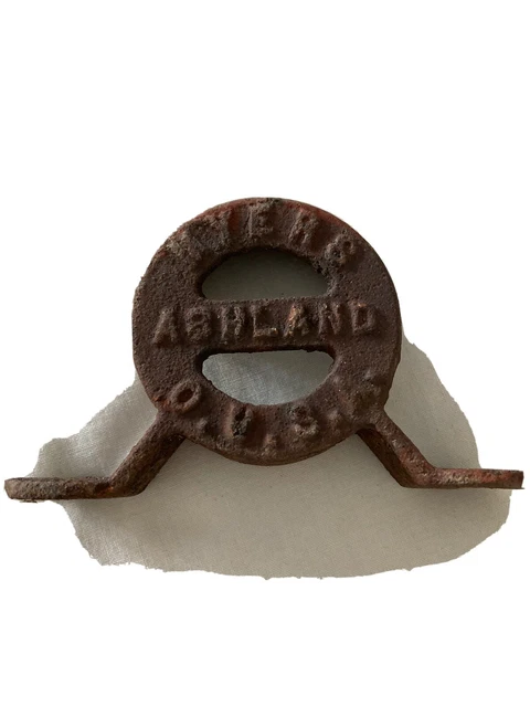 VINTAGE SLIDING  BARN DOOR END BRACKET SUPPORT-Meyers Ashland