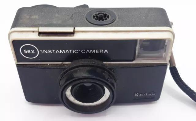 Kodak Instamatic 56X 35mm Point & Shoot Camera 1972 Vintage