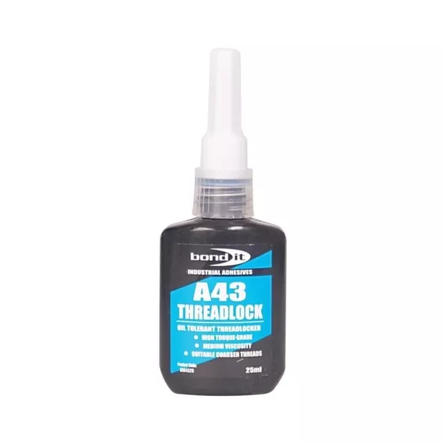 Bond-It A43 Threadlock Industrial Adhesive 25ml