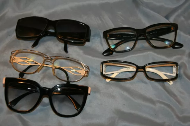 lot de 5 paires de lunettes de marque pour femme **