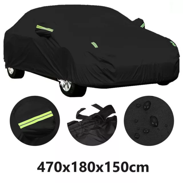 Full Large Sedan Car Cover UV Protection Waterproof Breathable Universal XXL UK