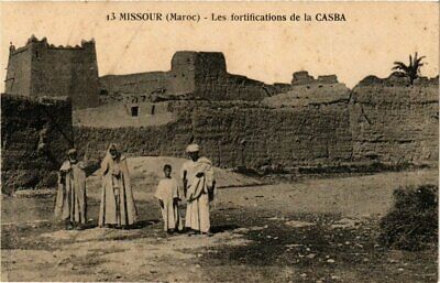 CPA AK MAROC MISSOUR - Les fortifications de la Casba (280452)