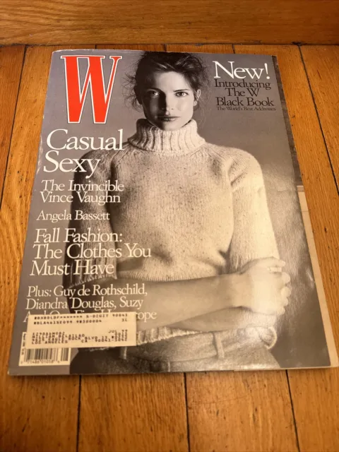 W Magazine (August 1998) Amber Valletta Legends Of The Fall