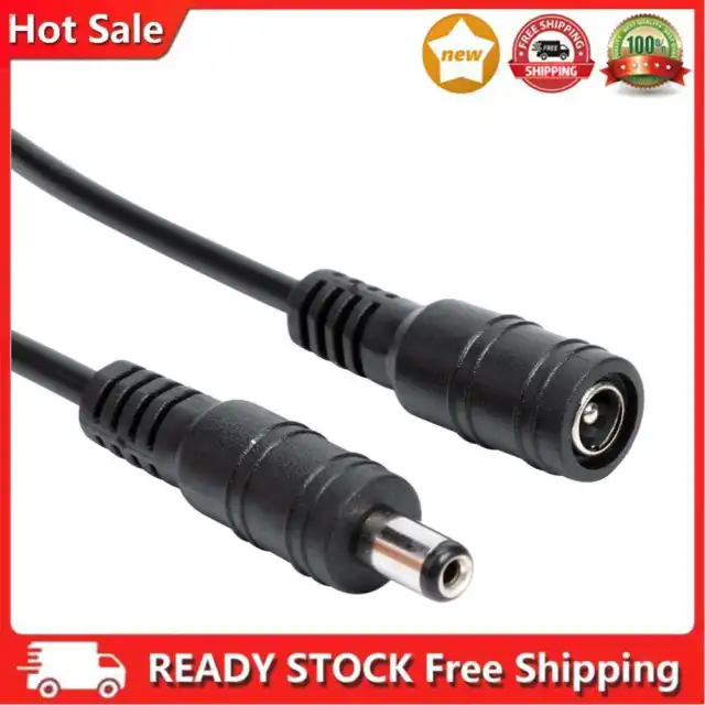Extension Cable Extend Wire Plug for CCTV Camera LED Strip Power Adapter Cord