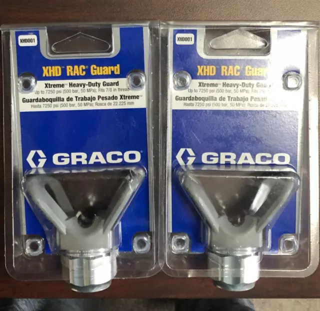 New Graco XHD RAC Xtreme Heavy Duty Guard Part# XHD001 ( Lot of 2 )