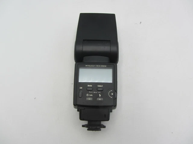 Metz Mecablitz ELectronic Flash Unit 54MZ-3 AS-IS parts w/ SCA 3102 Canon 4