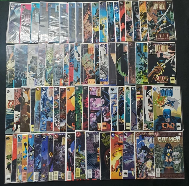 BATMAN Legends of the Dark Knight #0, 1-64 + Annuals Run Lot Set of 71 1993 DC