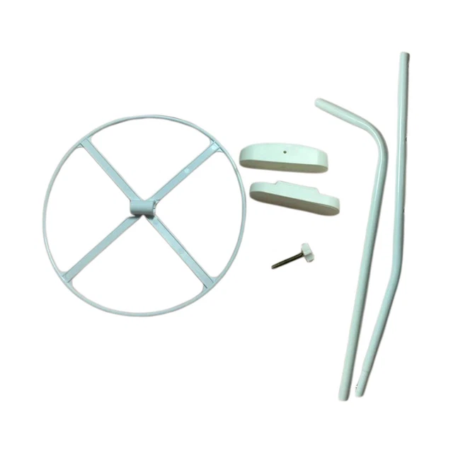 Steel Babys Cot Shield Bracket Universal Adjustable Holder for Infant Crib
