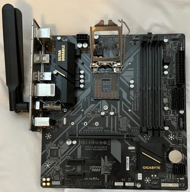 9th Gen Gigabyte B365m Ds3h I5 9400f GIGABYTE B365M DS3H Wi-Fi LGA