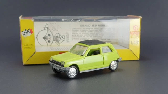 Jouet Miniature Renault 5 Police Pepe Portugal - Environ 18 Cm, Moteur à Friction - Occasion
