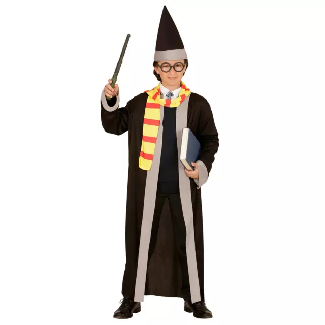 Costume Mago Harry Potter di Pegasus Vestito Carnevale magia Solo 5/6 Anni