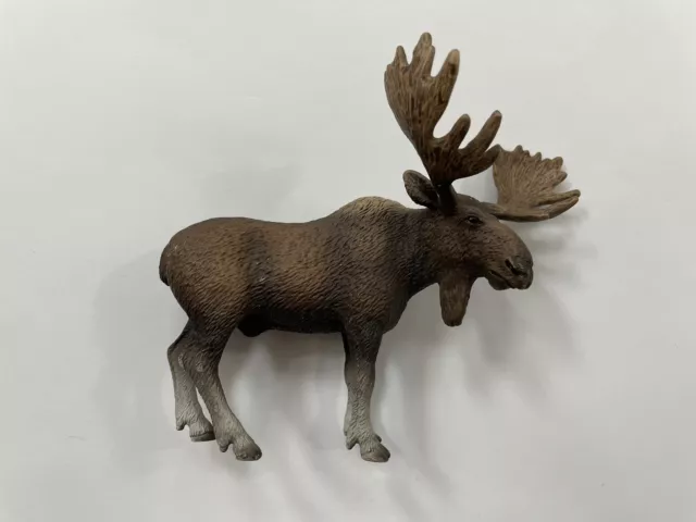 Schleich Retired Moose Figure Am Lines 69 #D-73527