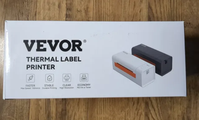 VEVOR Thermal Label Printer 4x6 203DPI Shipping Labels for Ebay Amazon USB