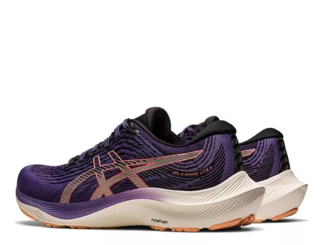 NEW Asics Gel-Kayano Lite 3 Running Shoes Purple Orange 1012B293-500 Women's 7 3
