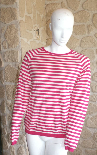 Pull gris avec boutons neuf taille S avec cachemire marque