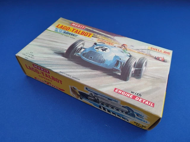 MERIT TALBOT LAGO Plastic Model Kit 1/24 Scale £26.70 - PicClick UK