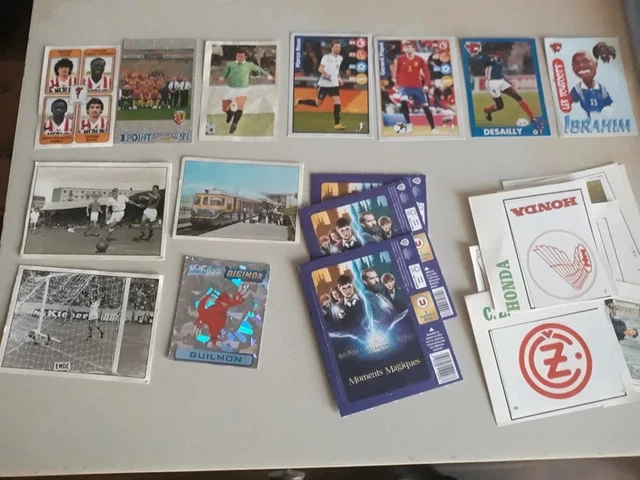 Lot De 373 Stickers Panini Foot - Euro, Coupe Du Monde, Ligues 2007 à 2020