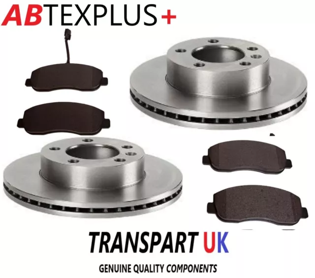 *RENAULT MASTER FWD MK3 2.3 DCi FRONT BRAKE DISCS & PADS SET (2012-2019)