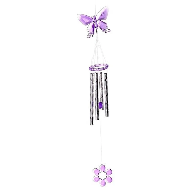 Wind Play Indoorings Metal Pipes Outdoor Ornament Plastic Good Luck