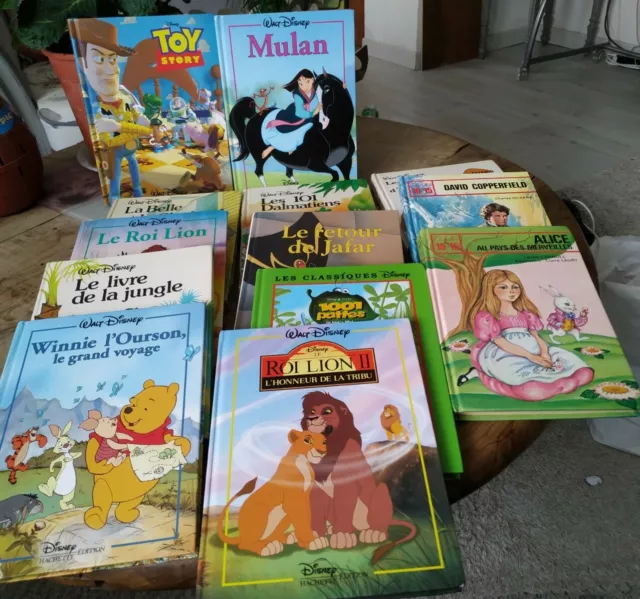LOT DE 14 livres Walt Disney dont 1 recollé EUR 8,00 - PicClick FR