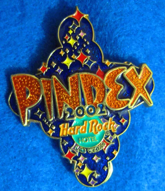 LAS VEGAS HOTEL 4TH PINDEX COLLECTING EVENT 2003 3D NEON SIGN Hard Rock Cafe PIN